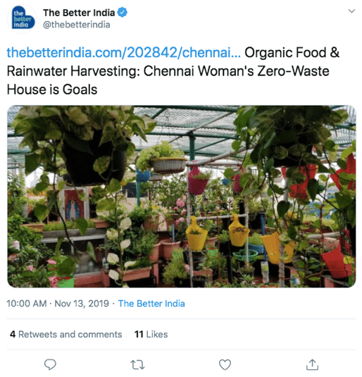 organic food news chennai